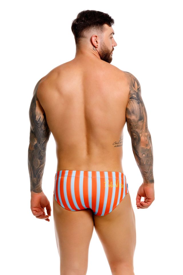 JOR Brieff Caballero Rayas Coral  y azul