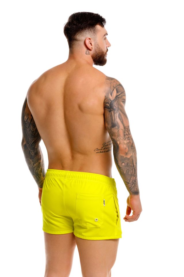 JOR Short de Baño Caballero Amarillo Neón